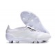 Adidas Predator Elite Foldover Tongue FG Bianco Argento Met