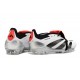 Scarpe Adidas Predator Elite FT Tongue FG Bianco Nero Rosso