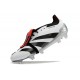 Scarpe Adidas Predator Elite FT Tongue FG Bianco Nero Rosso