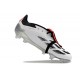 Scarpe Adidas Predator Elite FT Tongue FG Bianco Nero Rosso