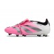 Scarpe Adidas Predator Elite FT Tongue FG Rosa Bianco Nero