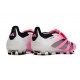 Scarpe Adidas Predator Elite FT Tongue FG Rosa Bianco Nero