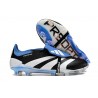Scarpe Adidas Predator Elite FT Tongue FG Nero Bianco Blu