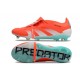 Scarpe Adidas Predator Elite FT Tongue FG Rosso Bianco Blu