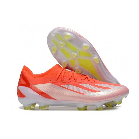 Scarpe adidas X Crazyfast Messi.1 FG Rosso Bianco Giallo