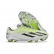 Scarpa adidas X Crazyfast Strung+ FG Grigio Bianco Limone Lucido 