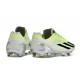 Scarpa adidas X Crazyfast Strung+ FG Grigio Bianco Limone Lucido 