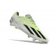 Scarpa adidas X Crazyfast Strung+ FG Grigio Bianco Limone Lucido 