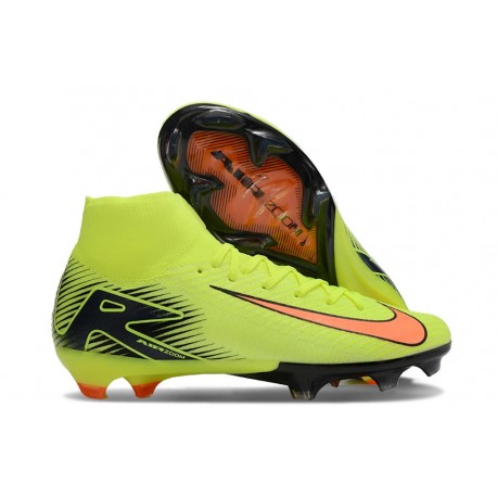 Nike Zoom Mercurial Superfly 10 Elite FG Giallo Arancione