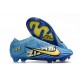 Nike Air Zoom Mercurial Vapor XV Elite FG X Mbappe Blu Baltico Bianco