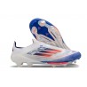 adidas F50+ Elite Senza Lacci FG Ftwr Bianco Rosso Solare Blu Lucido