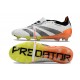 Adidas Predator 24 Elite Tongue FG Bianco Nero Arancione