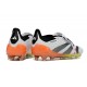 Adidas Predator 24 Elite Tongue FG Bianco Nero Arancione