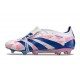 Adidas Predator 24 Elite Tongue FG Ftwr Bianco Solar Blu Solar Rosa
