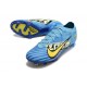 Nike Air Zoom Mercurial Vapor XV Elite FG X Mbappe Blu Baltico Bianco