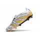 Adidas Predator 24 Elite Tongue FG Bianco Nero Core Oro Met