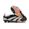 Adidas Predator 24 Elite Tongue FG Nero Bianco Arancio