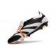 Adidas Predator 24 Elite Tongue FG Nero Bianco Arancio