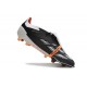Adidas Predator 24 Elite Tongue FG Nero Bianco Arancio
