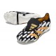 Adidas Predator 24 Elite Tongue FG Nero Bianco Oro