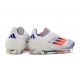 Scarpa adidas F50 Elite Laceless FG Ftwr Bianco Rosso Solare Blu Lucido