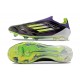 Scarpa adidas F50 Elite Laceless FG Unity Viola Bianco Limone Lucido