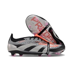 Scarpe Adidas Predator Elite FT FG Nero Argento Rosso