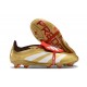 Scarpe Adidas Predator Elite FT FG Oro Met Bianco Rosso