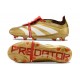 Scarpe Adidas Predator Elite FT FG Oro Met Bianco Rosso