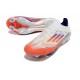 Scarpe da Calcio adidas F50 + Elite FG Ftwr Bianco Rosso Solare Blu Lucido