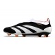 Scarpe adidas Predator Elite Senza Lacci FG Nero Bianco Arancio