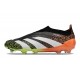 Scarpe adidas Predator Elite Senza Lacci FG Nero Bianco Arancione Verde