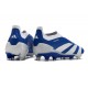 Scarpe adidas Predator Elite Senza Lacci FG Bianco Blu