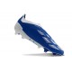 Scarpe adidas Predator Elite Senza Lacci FG Bianco Blu