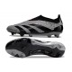Scarpe adidas Predator Elite Senza Lacci FG Carbone Nero Core