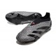 Scarpe adidas Predator Elite Senza Lacci FG Carbone Nero Core