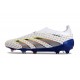 Scarpe adidas Predator Elite Senza Lacci FG Bianco Grigio