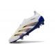 Scarpe adidas Predator Elite Senza Lacci FG Bianco Grigio