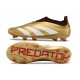 Scarpe adidas Predator Elite Senza Lacci FG Oro Bianco Rosso