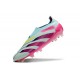 Scarpe adidas Predator Elite Senza Lacci FG Almost Blu Lucid Rosa Semi Giallo Solare