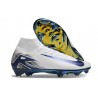 Nike Zoom Mercurial Superfly 10 Elite FG Bianco Blu