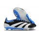 Adidas Scarpe Predator Elite FG Nero Bianco Blu