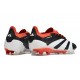 Adidas Scarpe Predator Elite FG Nero Bianco Rosso