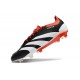 Adidas Scarpe Predator Elite FG Nero Bianco Rosso