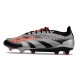 Adidas Scarpe Predator Elite FG Nero Bianco Rosso