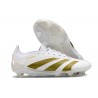Adidas Scarpe Predator Elite FG Bianco Oro