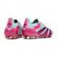 Adidas Scarpe Predator Elite FG Almost Blu Lucid Rosa Semi Giallo Solare