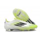 adidas F50 Elite FG Nuovo Scarpa Bianco Nero Giallo