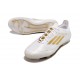 adidas F50 Elite FG Nuovo Scarpa Ftwr Bianco Oro Met