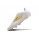 adidas F50 Elite FG Nuovo Scarpa Ftwr Bianco Oro Met